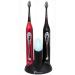 Buy Pursonic S452BR Dual Handle Sonic Toothbrush with UV Sanitizer - Black & Red - Best International Shipping - Buy Online on GoSupps.com