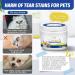 Tear Stain Remover Powder for Dogs and Cats Eye Stain Cleaner Natural Formula Remove Tear Stains Safe & Gentle Eye Care for Pets cat tear stain remover - Buy Online on GoSupps.com