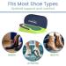 Gel Heel Cups for Pain Relief - Heavy Duty Cushions for Plantar Fasciitis & Flat Feet - Shock Absorbing Shoe Inserts for Men 8.5-10.5 Women 9-12 - Buy Online on GoSupps.com