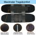 Surpown Back Support Belt - Breathable Back Band for Men & Women | Relieve Back Pain & Stabilize Lumbar Spine | Injury Prevention | Black L - Buy Online on GoSupps.com