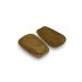 pedag Supra | German Handmade Shoe Tongue Pads | Soft Suede Leather and Memory Foam Shoe Padding 1 Pair Large/X-Large Size Brown Large/X-Large (Pack of 2)