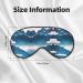 Landscape with Mountains Print Double-Sided Eye Mask Soft and Light Blocking for Enhancing Sleep Quality - Buy Online on GoSupps.com