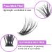 Cluster Eyelash 240pcs 40D 0.07 D Curl 15mm Individual Lashes - DIY Eyelash Extension Kit (15mm 40D-D-0.07) - Buy Online on GoSupps.com