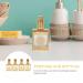 FRCOLOR 4PCS Refillable Travel Perfume Bottles - Mini 0.5oz Golden Perfume Spray for International Shipping - Buy Online on GoSupps.com