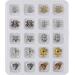 FEIlei Halloween Skull Nail Charms Nail Skeleton Charms 3D Spiders Nail Rhinestones - Buy Online on GoSupps.com