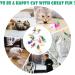ueslwser 20 Pcs Mice & AnimalToys Colorful Feather Interactive Cat Interactive Mouse Catnip Toys Assorted Randomly Colors for Cats and Kitten Indoor Play Cat Mice Toys Pack Interactive Catch Play - Buy Online on GoSupps.com