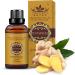Buy Premium Ginger Oil for Lymphatic Drainage - 30ml Massage Oil | Essential Spa Oil for Relaxation - Buy Online on GoSupps.com