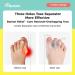 Toe Spacers & Bunion Corrector for Men & Women | Hammer Toe Straightener & Toe Separators | Corn Callus Removers | Bunion Relief - 1 Pair (Large - Buy Online on GoSupps.com