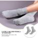 Frcolor Moisturizing Socks for Men - Repair Dry Feet & Cracked Heels - Light Gray Basketball Socks - Buy Online on GoSupps.com