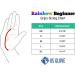 Rainbow Beginner Palm Grips - Gymnastics Hand Guard - USA Made Hot Pink Small - Buy Online on GoSupps.com