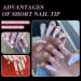 Fake Long Coffin Nails - ZAHRVIA 552PCS Soft Gel Full Cover Nail Tips Kit for Nails Extensions Clear Acrylic Glue Tips No File False French Nail Tips for Manicure Salons Nail Art (Long Coffin) Long Coffin-552 - Buy Online on GoSupps.com