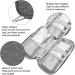 Insulin Cooler Bag Travel Case - Multi Layer Oxford Fabric Diabetic Supplies Medication Cooler (Gray) - Buy Online on GoSupps.com