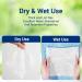 100-Count Biodegradable Face Clean Towels for Sensitive Skin - Lint-Free Disposable Facial Wash Cloths for Skincare & Makeup Removal - Buy Online on GoSupps.com