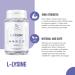 L-LYSINE 1000MG - 180 Vegan Tablets - 6 Month Supply - High Strength Essential Amino Acid - Buy Online on GoSupps.com