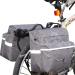 Vuudh 30L Bike Pannier Bag - Water-Resistant Rear Seat Saddle Bags, Grey M - Buy Online on GoSupps.com