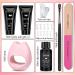 Poly Nail Gel Set - Complete Poly Gel Nail Kit & Manicure Tools for At-Home Nail Art - Starter Kit for Gel Nails - Buy Online on GoSupps.com