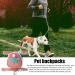 Cute Dog Saddle Bag - Detachable with Harness for Small Size Pets | Dog Apparel Pet Decoration for Daily Walking Hiking Training Hunting Outdoor Adventure R-c M - Buy Online on GoSupps.com