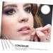 BIUDECO 4pcs Concealer Pen Make up Concealer for Face Cover up Makeup Concealer Wooden Spot Eyebrow Pencil 16x0.8cm Ivory - Buy Online on GoSupps.com