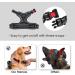 Phoepet Reflective Adjustable Dog Harness - Anti-Educational Training Handle ID Card 2 Metal Hooks XS Size Black - Ideal for International Shipping - Buy Online on GoSupps.com