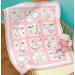Jack Dempsey Needle Art 30021 Nursery Girls Quilt Blocks  12 Quilt Blocks  9-Inch-by-9-Inch  White