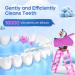 SEAGO Toddler Electric Toothbrush for Ages 0-3 | Smart Timer Suction Base & 4 Brushheads - Purple-C - Buy Online on GoSupps.com