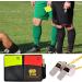 Namis Referee Set - Metal Whistles Red & Yellow Cards Complete Coach Kit for Football Games - Buy Online on GoSupps.com