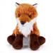 Zappi Co Plush Children's Stuffed Soft Cuddly Plush Toy-Part of Safari Animals Collection Perfect for Kids (23cm Length) (Fox)