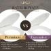 Soft Close Round White Toilet Seat | Stain-Resistant & Easy to Clean | Fits All Brands - Bath Royale Premium Series - Buy Online on GoSupps.com