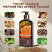 Hocossy Castor Oil Hair Growth Shampoo - Volumizing Shampoo for Hair Loss Thin Hair Shampoo for Men & Women Natural Ingredients 350m Castor Oil Shampoo - Buy Online on GoSupps.com