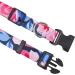 Mihqy Adjustable Soft Dog Collar - Bohemian Floral Design for Small Medium & Large Dogs (Pink Flowers L: 38-63 cm) - Buy Online on GoSupps.com