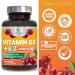 High Potency Vitamin D3 + K2 (MK-7) 2-in-1 Formula - 120 Chewable Tablets for Heart, Bone & Immune Health - Buy Online on GoSupps.com