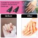  XUIIOSOOKP 20 Pcs Gel Nail Polish Remover Clips with Nail File and Cuticle - Buy Online on GoSupps.com