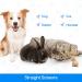 Nobleza Dog Cup Set - 4-in-1 Professional Stainless Steel Shears for Dogs & Cats | Effilration Straight & Curved Scissors Safe & Effective Pet Grooming Tools - Buy Online on GoSupps.com