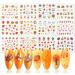 dijiusidy Nails Stickers Fashion Maple Leaf Pumpkin Decals Manicure Tools Sliders Decor Adhesive Fruit Elements Decorations 372 BN361 BN361 372 - Buy Online on GoSupps.com