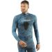 Cressi Camouflage Rash Guard for Scuba Diving & Spearfishing - Crew Neck, X-Large Camo Blue - Buy Online on GoSupps.com