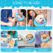 Nobleza Soft Adjustable Cat Recovery Collar - Small Elizabethan Cone for Kitten After Surgery - Buy Online on GoSupps.com