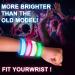 Funmo 8 Pack LED Bracelets - Flashing Light-Up Bands for Kids | Perfect for Parties Concerts and Night Sports - Buy Online on GoSupps.com