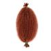 Ponytail Hair Extension Afro Twist Hair 12 Inch Springy Afro Twist Hair Pre Fluffed Spring Twist Crochet Hair Pre Stretched Wrapping Hair for Soft Locs Hair Extensions Ponytail Hairpiece (Color : #35 12inches #350