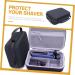 Frcolor 5-in-1 Travel Storage Bag for Hair Clippers & Shavers - EVA Hard Case for Hairdressing Tools - Perfect for Barbers & Stylists - Buy Online on GoSupps.com