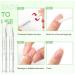 Cuticle Oil Natural Ingredients Nail Nutrient Oil Pen for Nail Growth Care Jasmine Nail Treatments Prevent Pen Dry Cracking Deep Nourishment Pen for Ideal Gifts color02 - Buy Online on GoSupps.com