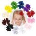 Sibba 3 Inch Easter Party Bow Clips 12 Pcs, Multi-colored Fabric Ribbons Grosgrain Headpiece for Women, Girls, Toddlers, Kids - Kawaii Alligator Barrettes for Casual Wear - Buy Online on GoSupps.com
