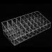 OKAT Acrylic Lipstick Organizer 36 Storage Slots Safe and Durable Transparent Acrylic Lipstick Holder for Women's Cosmetic Makeup - Buy Online on GoSupps.com