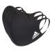 adidas Unisex Face Cover Masks (Pack of 3) 1 piece (Pack of 3) Black
