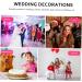 10pcs Cheering Ribbon Wands - Christmas Party Supplies Wedding Streamers & Rain Party Favor Sticks 30.5x62cm - International Shipping Available - Buy Online on GoSupps.com