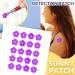 Uv Stickers 200pcs Sun Detection Patches Sunscreen Reminder Labels Skin Safety Dots Outdoor Care Aids with Reapply Alert Function for Children Adults Face Use 0.59 Inches - Buy Online on GoSupps.com