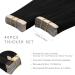 Premium If-of-Heart Tape Extensions - 40PCs Real Hair 120g 26 Inch Deep Black Invisible Skin Weft for Effortless Volume & Length - Buy Online on GoSupps.com