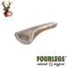Fourles Natural Kausnack - 100% Deer Antler Dog Chew | Dental Care & Minerals | Size L Halved (1 Pack) - International Shipping Available - Buy Online on GoSupps.com