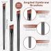 200 Pcs Disposable Angled Eyebrow & Eye Liner Brushes - Salon Quality Makeup Tool - Buy Online on GoSupps.com