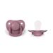 Filibabba Schnuller 2 Set |Baby pacifier made of silicone in beautiful matt colorsTemporary pacifier |Danish design |2 pieces with pacifier box (Dusty Rose 0-6 months)