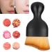 Shop Curving Wine Glass Foundation Brush for Liquid Makeup | Best Base Makeup Brush (Brown - Buy Online on GoSupps.com